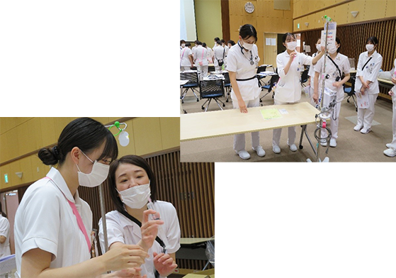 技術研修（吸引・経管栄養・注射・点滴静脈内注射など）